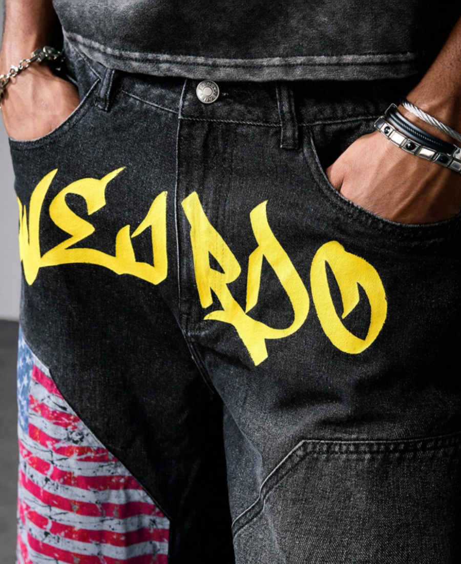 USA "Warlust Yellow" Kot Şort