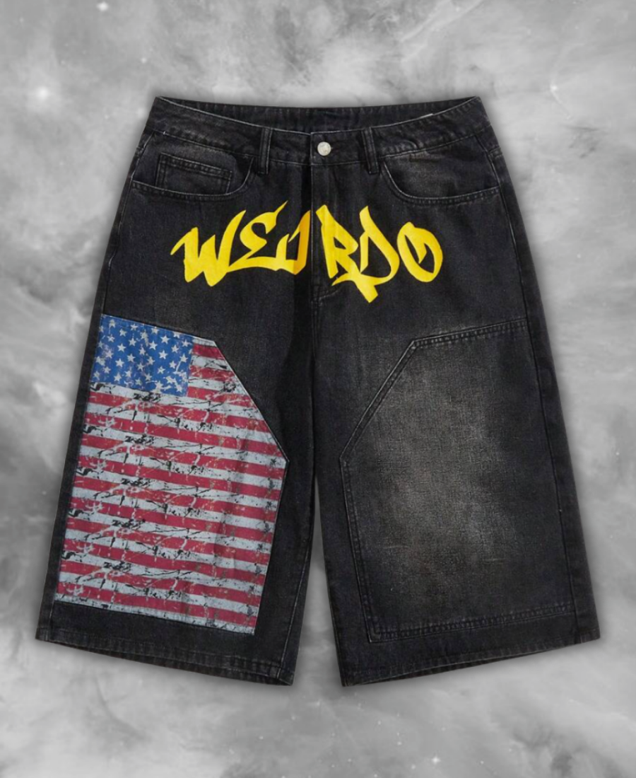 USA "Warlust Yellow" Kot Şort