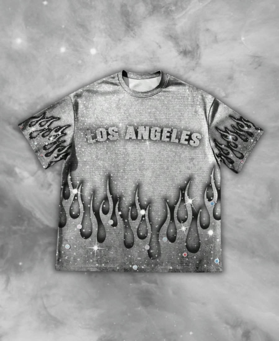 Los Angeles Flame Tee