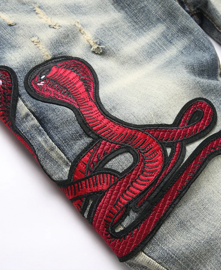 Diego Chesterfield Red Pants