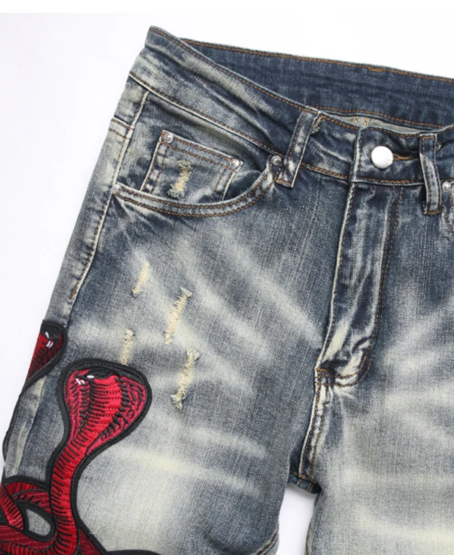 Diego Chesterfield Red Pants