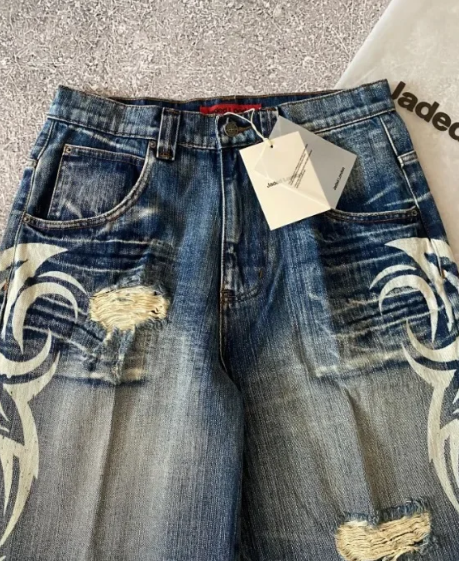 Jaded London "Fulvia Trippy" Kot Şort