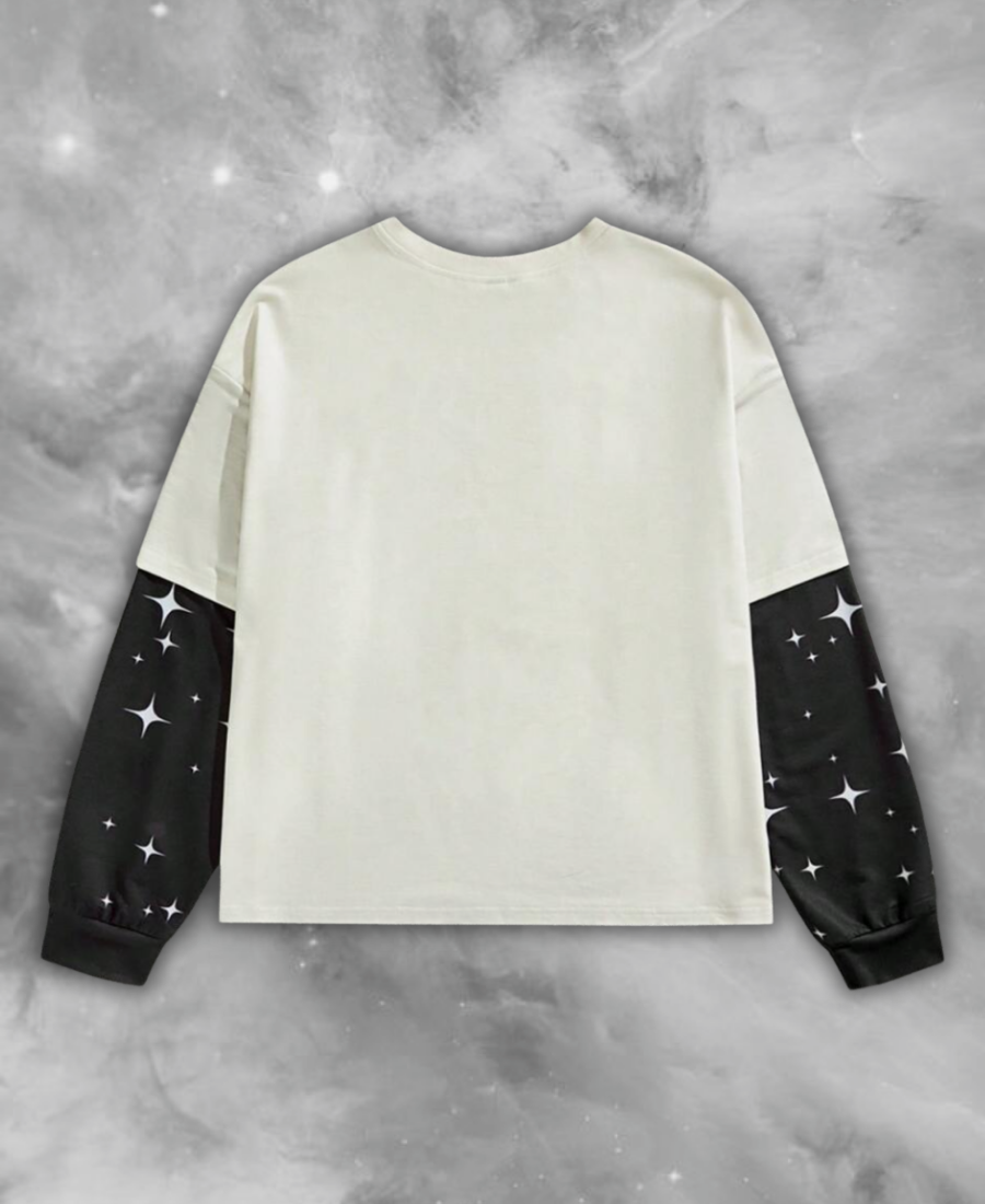 Jesus Rhinestone Long Tee