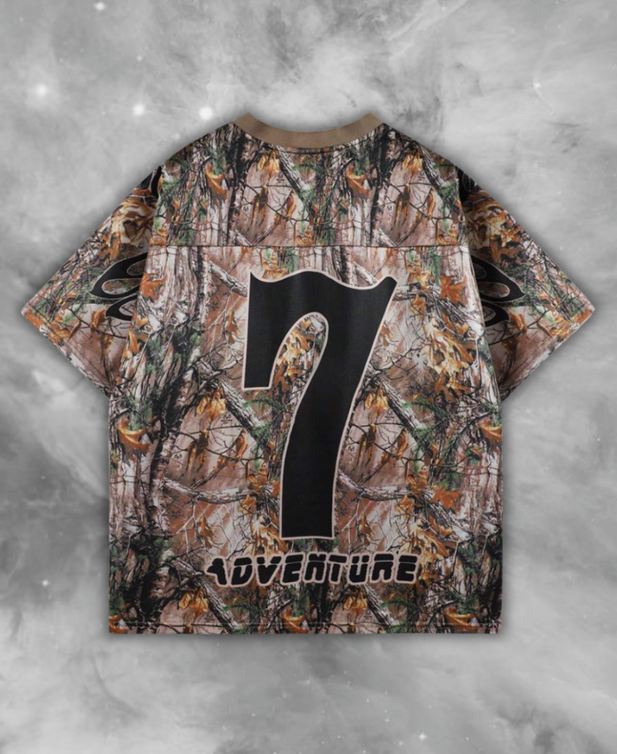 Adventure 987 Camouflage Jersey Tee