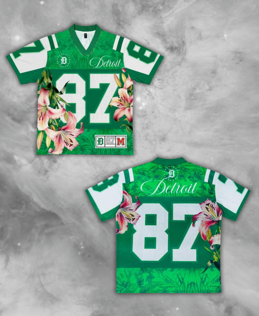 Detroit 37 Flower Jersey Tee
