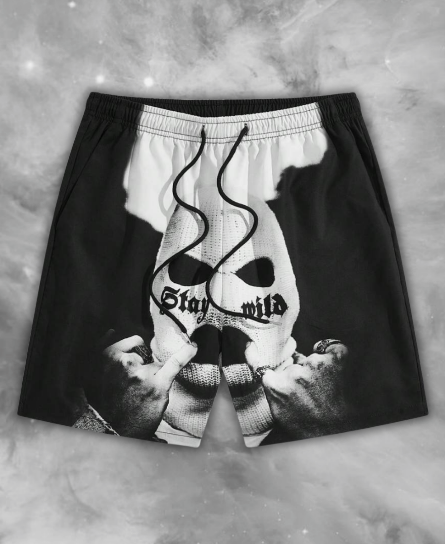 Stay Wild Mask Şort