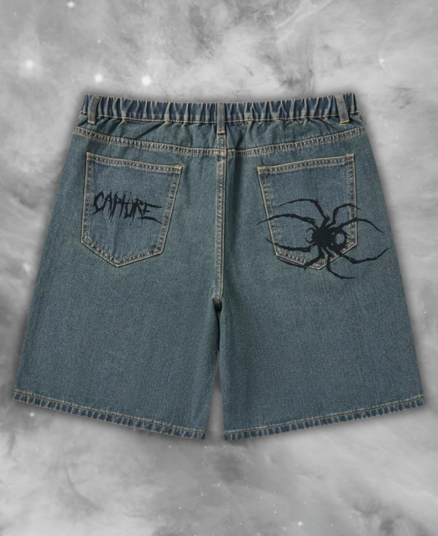 Spider Web Dominion Kot Şort
