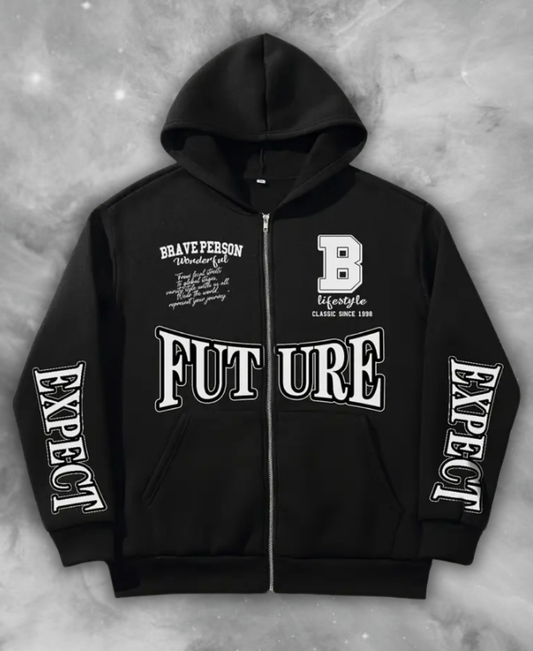 Future Expect Zip-Up Hoodie