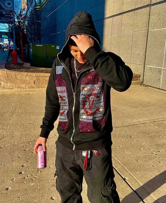 Codein Zip-Up Hoodie