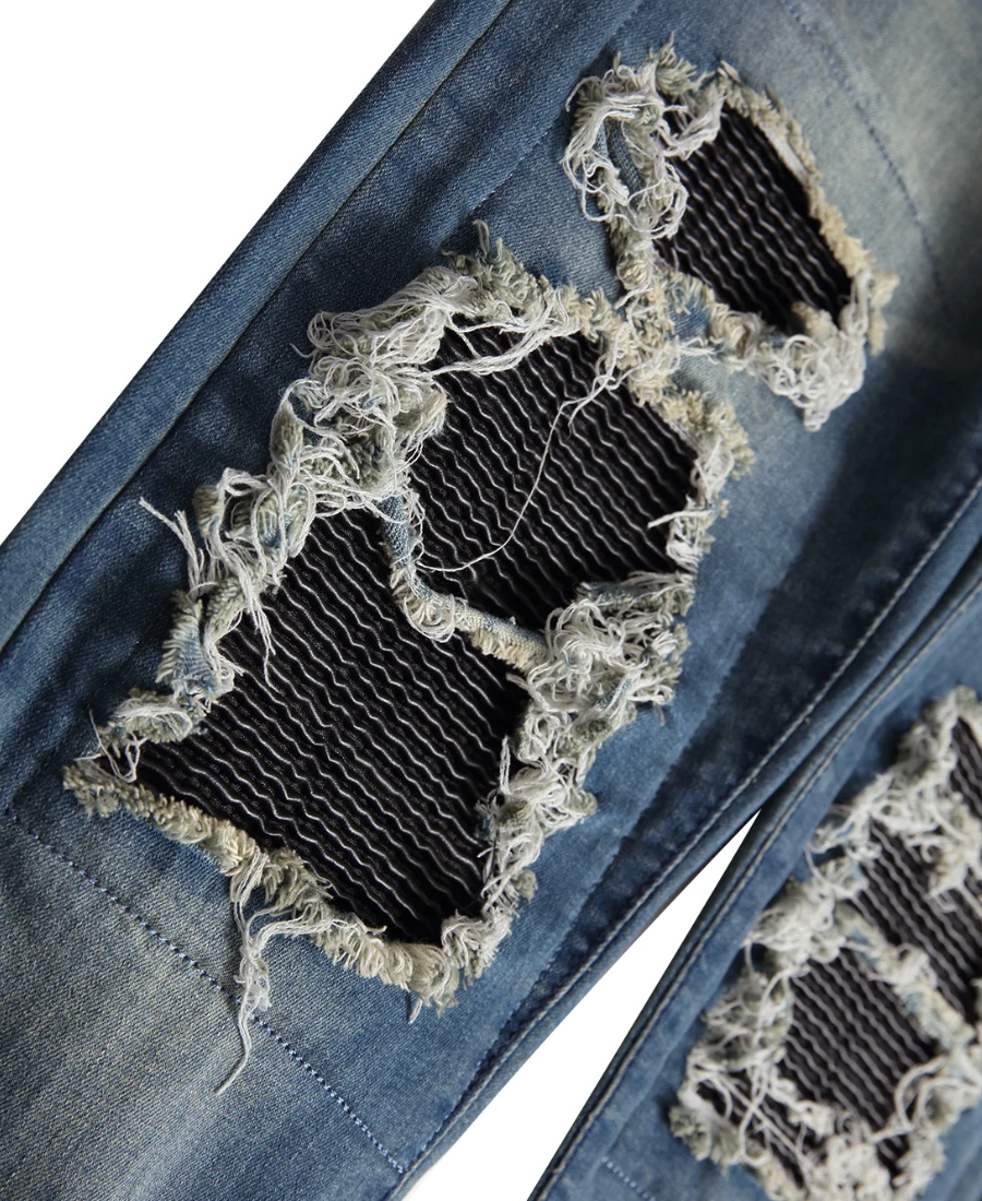 Deep Ripped Classic Pants