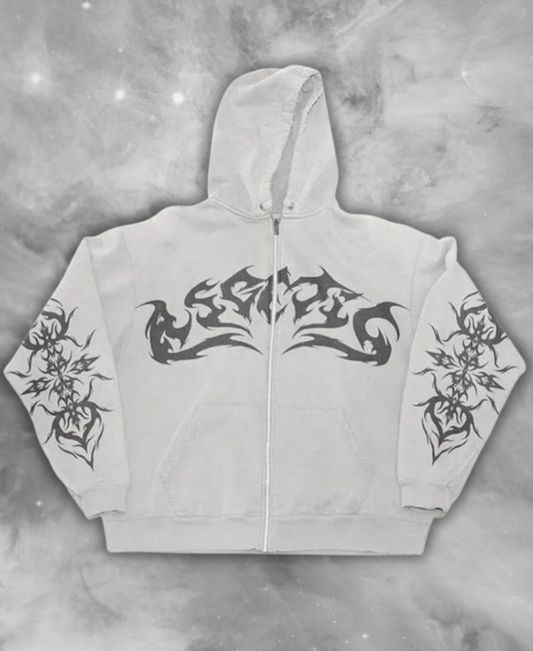 Night Tribe Zip-Up Hoodie