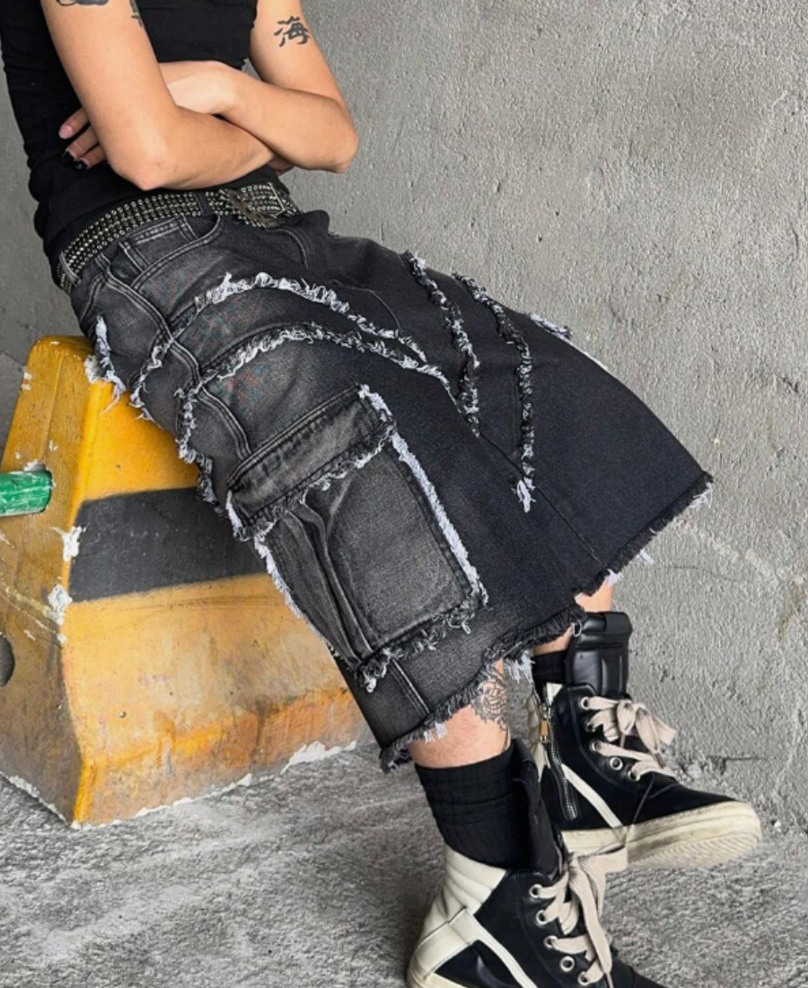 Lament Malign Designer Kot Şort