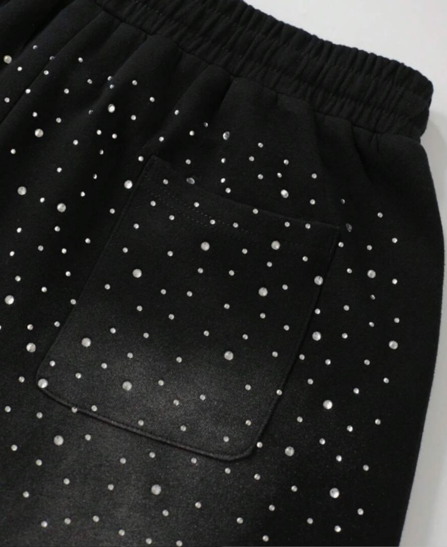 Lorebang Rhinestone Şort