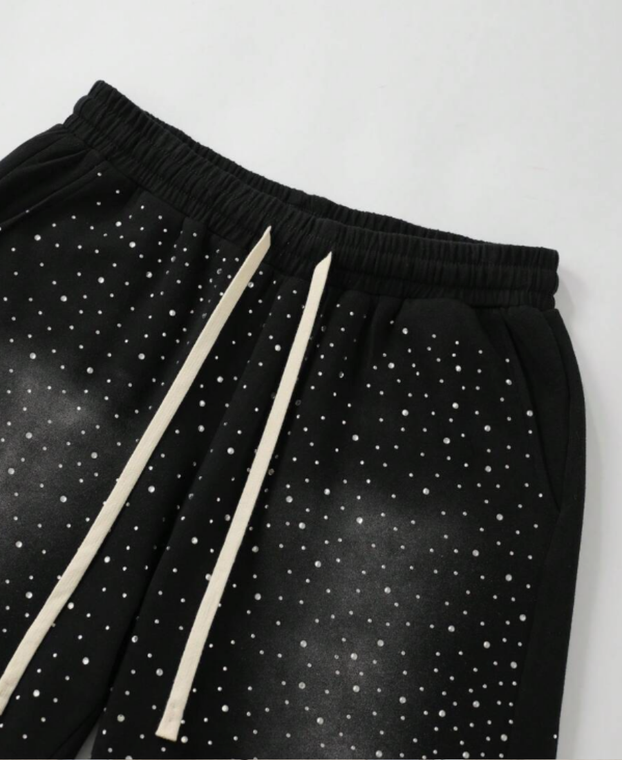 Lorebang Rhinestone Şort