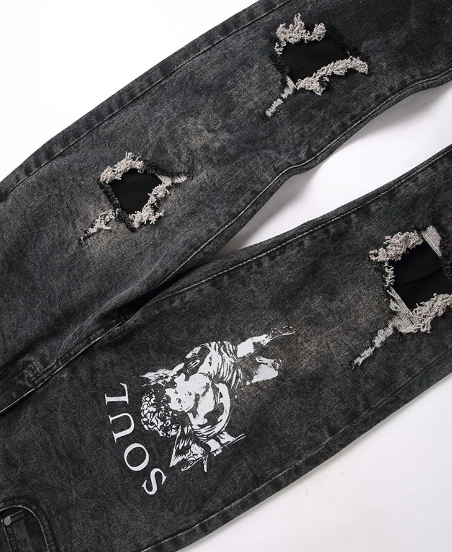 Ripped Soul Angel Pants