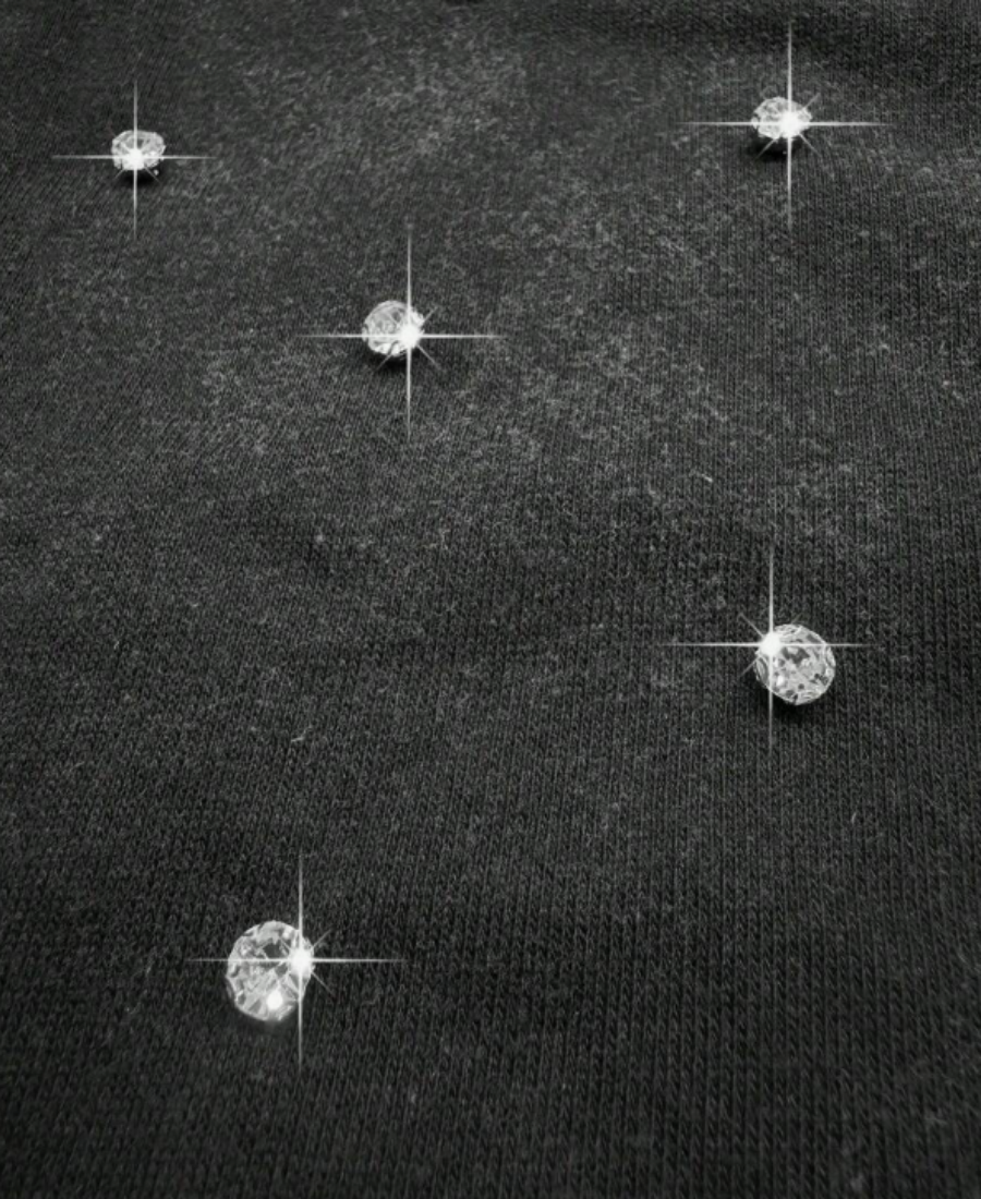 Rand Rhinestone Şort