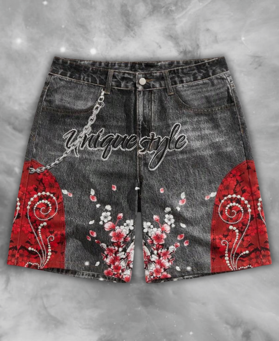 Unique Style Kot Şort