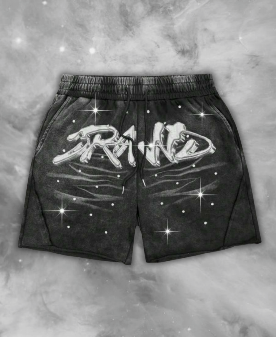 Rand Rhinestone Şort