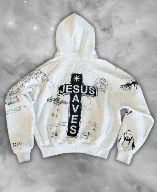 Illest Studios "Flaming Rose" Zip-Up Set