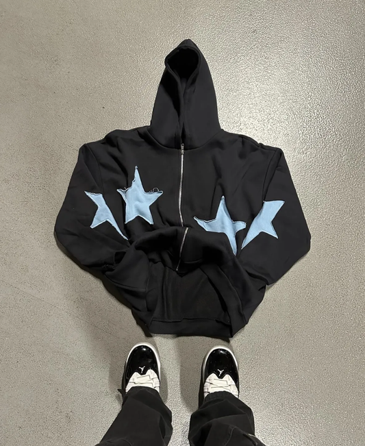 Midnight Star Patch Hoodie