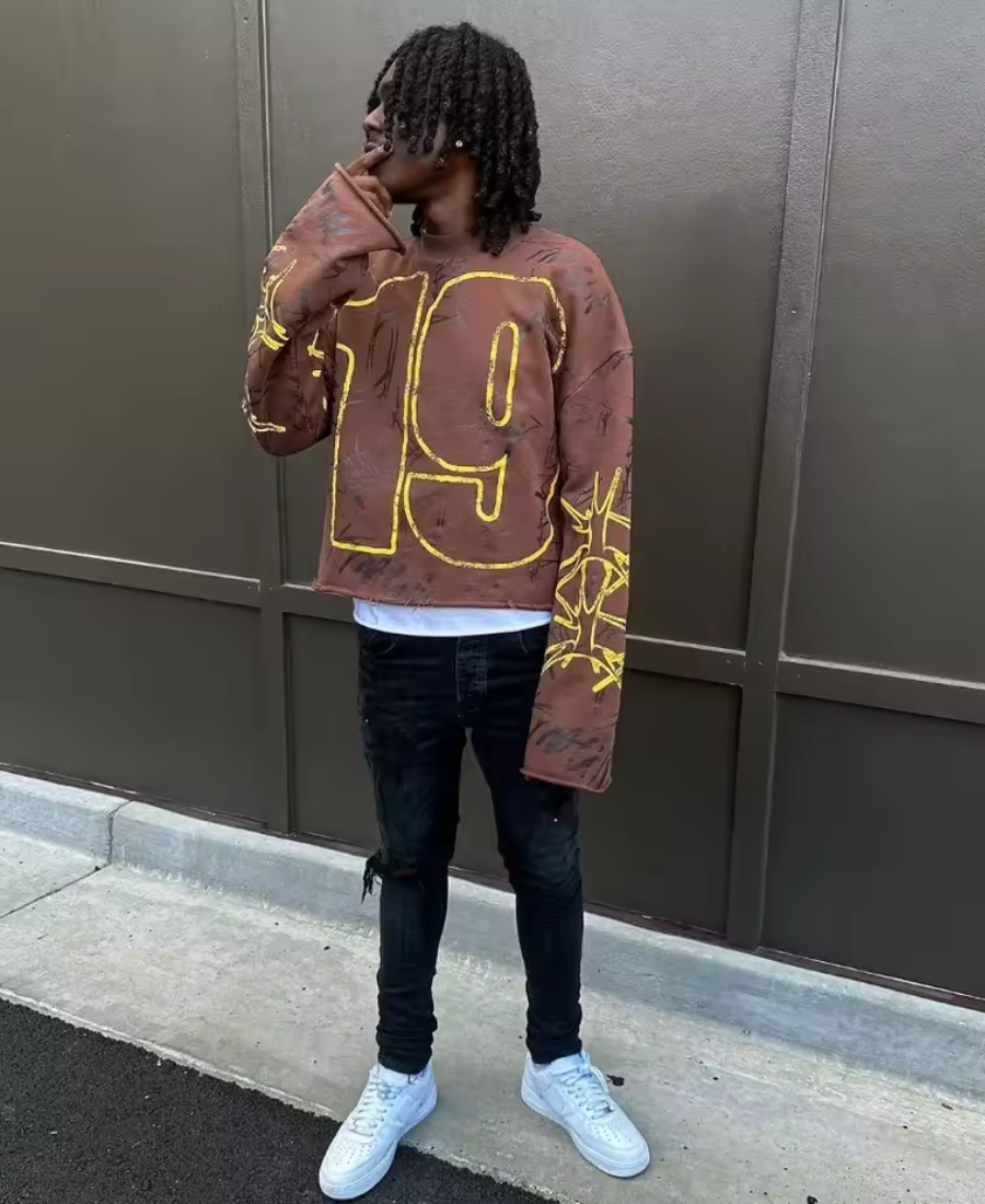 Number "19" Premium Long Tee