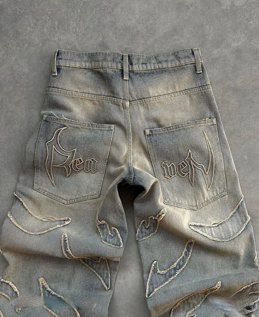 Reaven Patterns Baggy Pants
