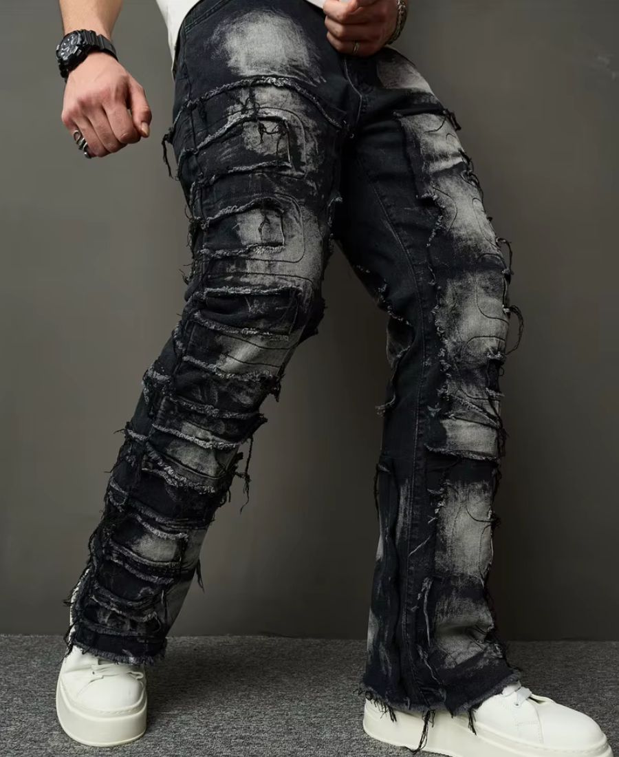 Manfinity Ripped Baggy Pants