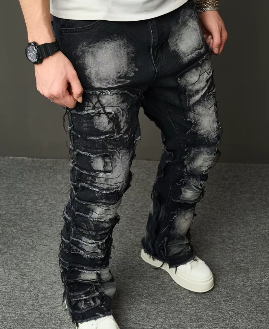 Manfinity Ripped Baggy Pants