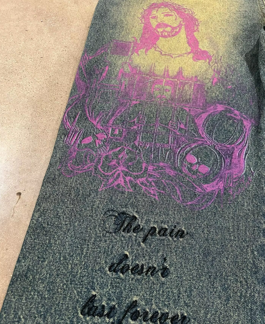 Ghetto Dreams Acid Baggy Pants