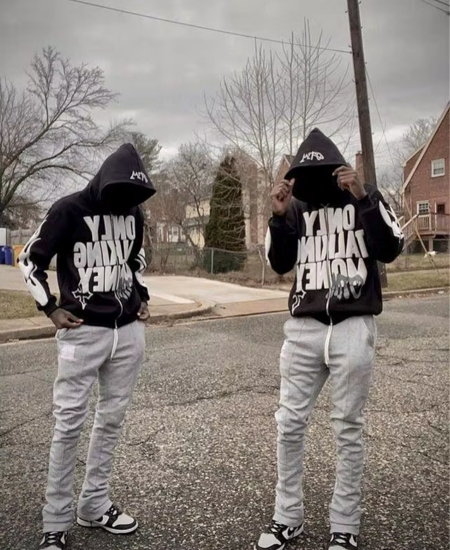Only Talking Money Zip-Up Hoodie