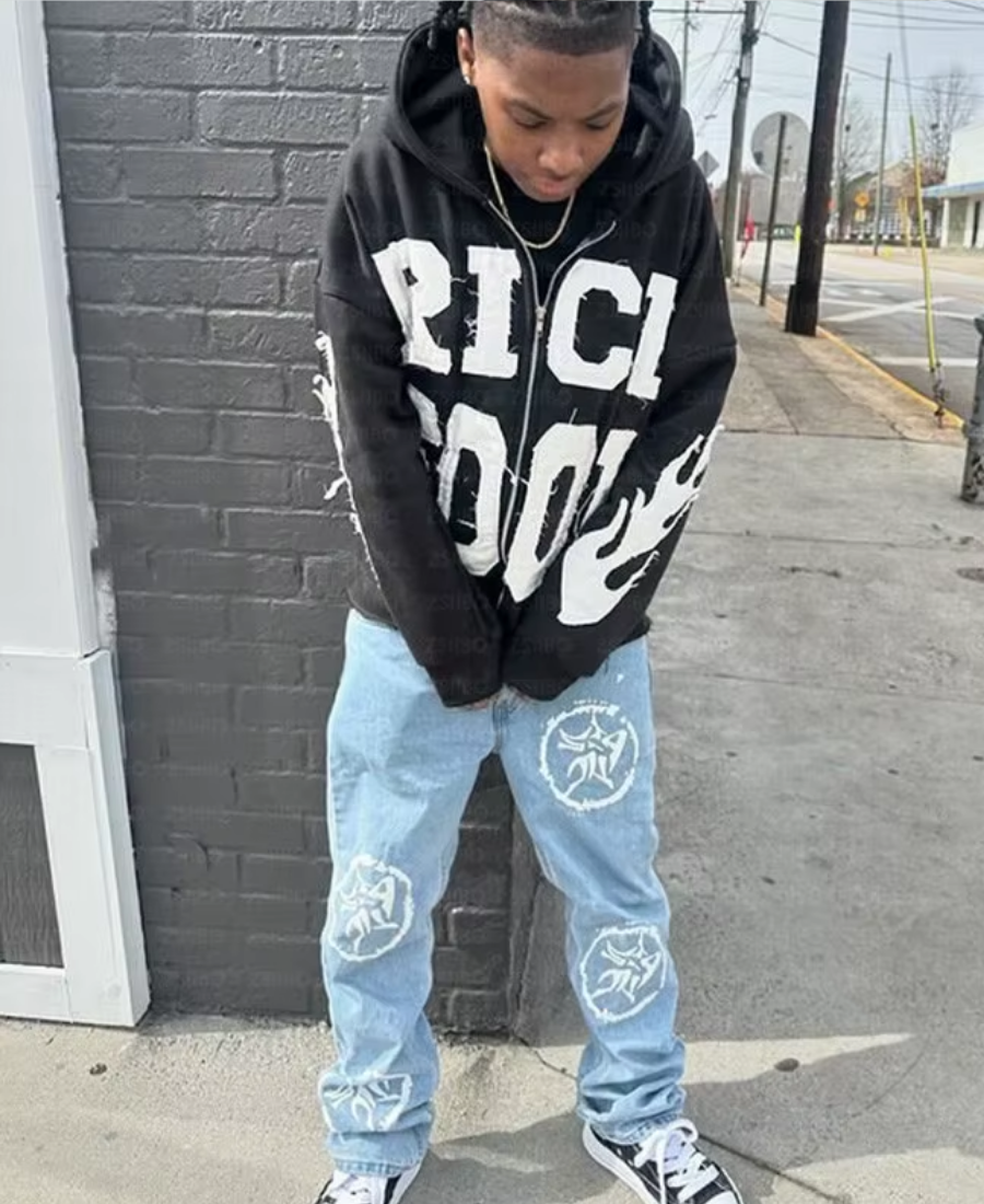 Rich Soon Zip-Up Hoodie