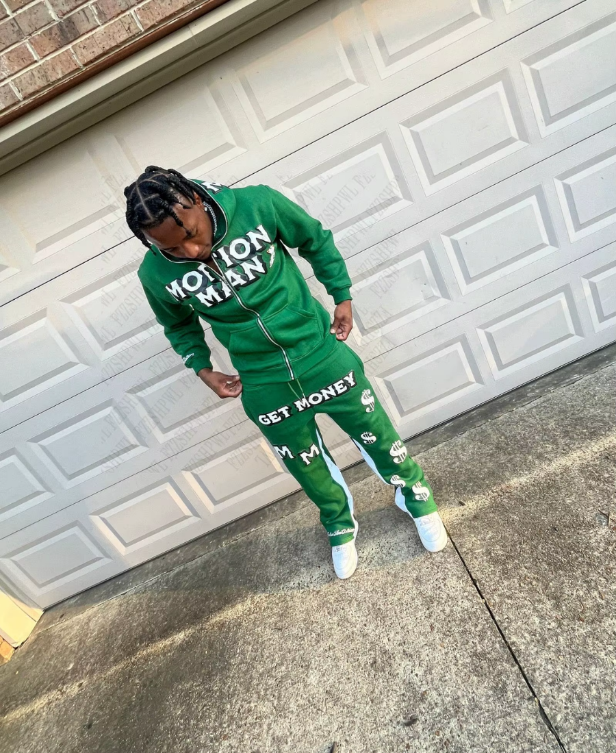 Get Money Hoodie Set