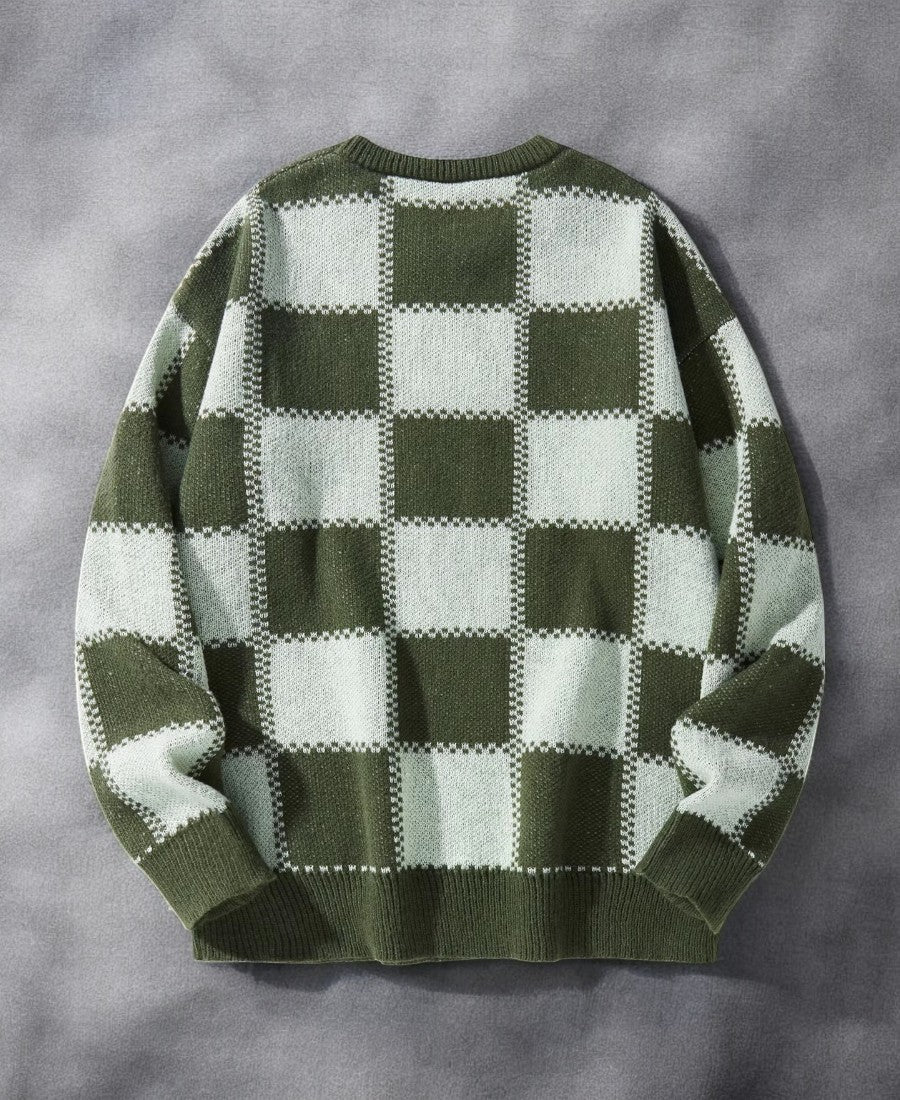 Checkerboard Asics Kazak