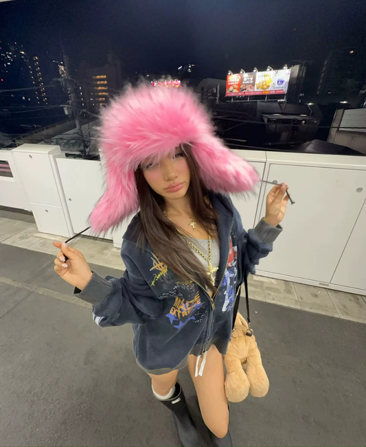 Russia Fashion Kürk Şapka