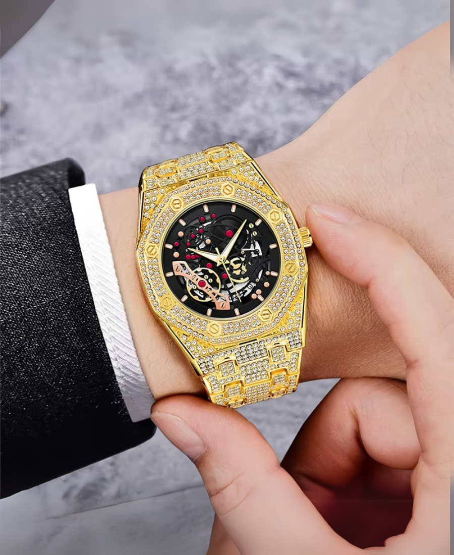 ICEDIAMOND Relogio Saat