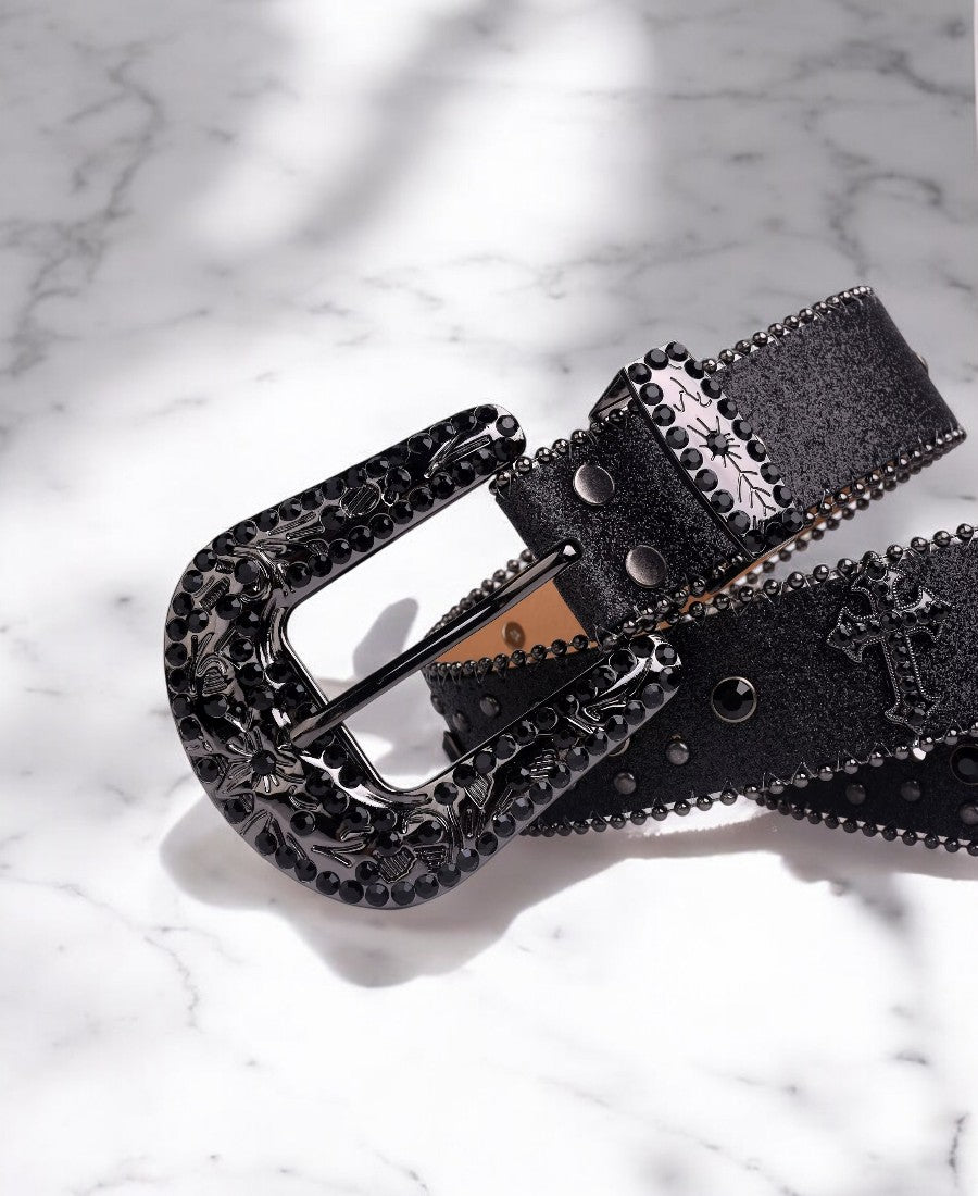 Rhinestone Cross Premium Kemer