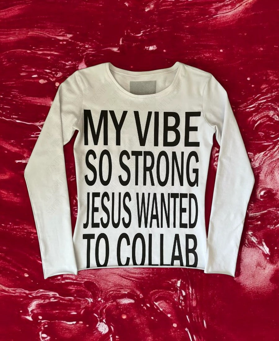 Strong Vibe Collab Crop