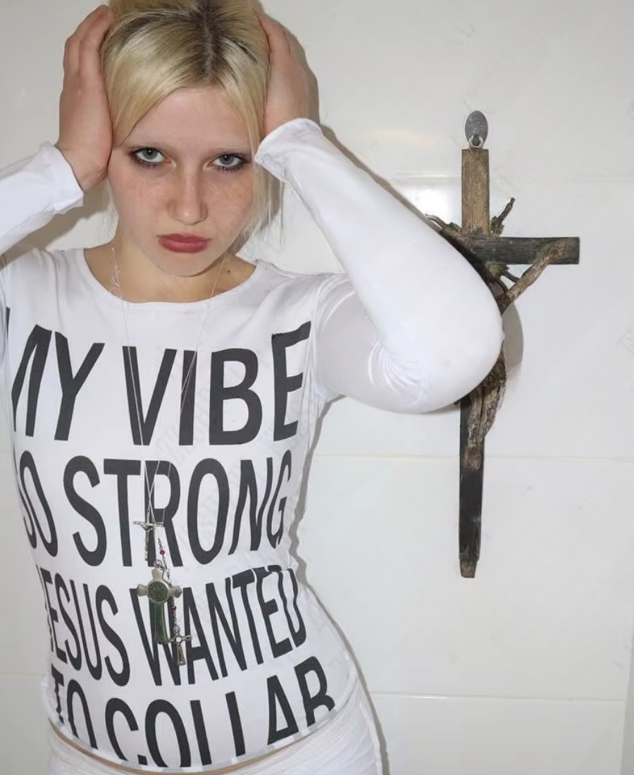 Strong Vibe Collab Crop