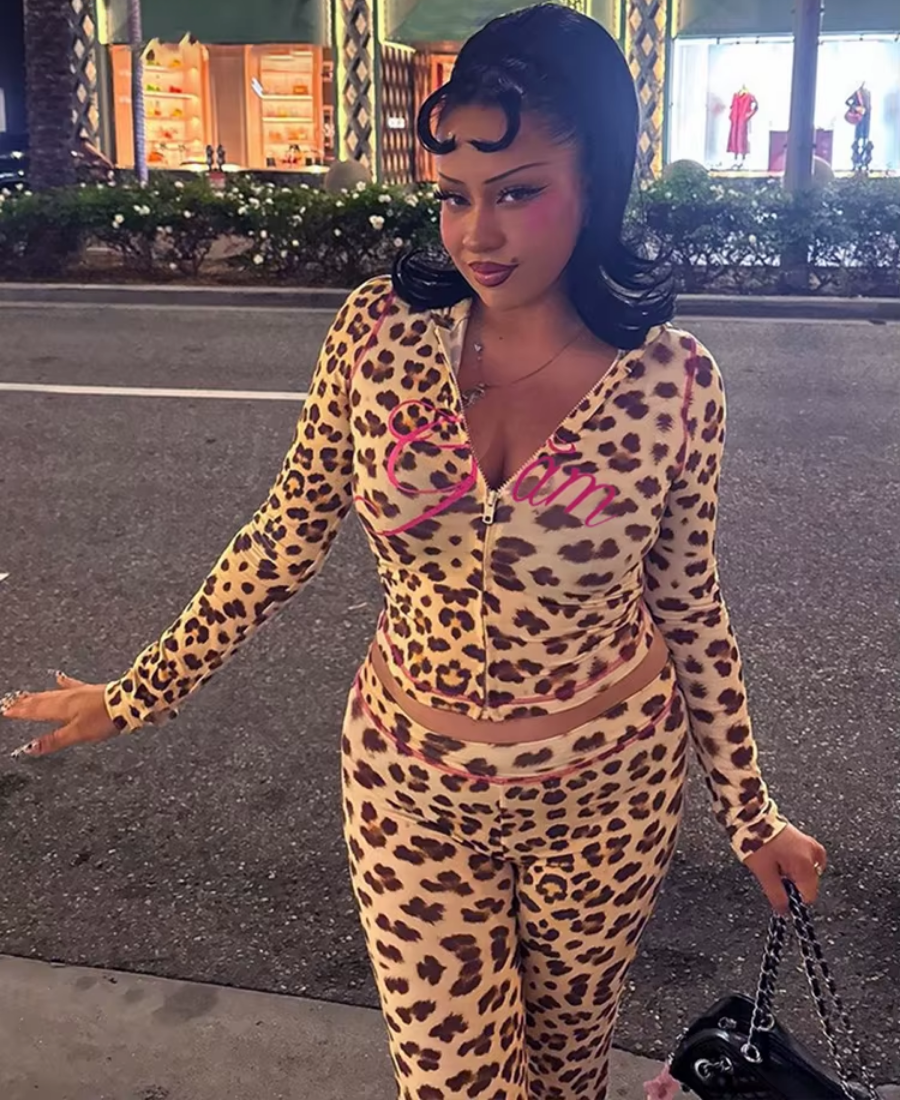Kira Leopar Set