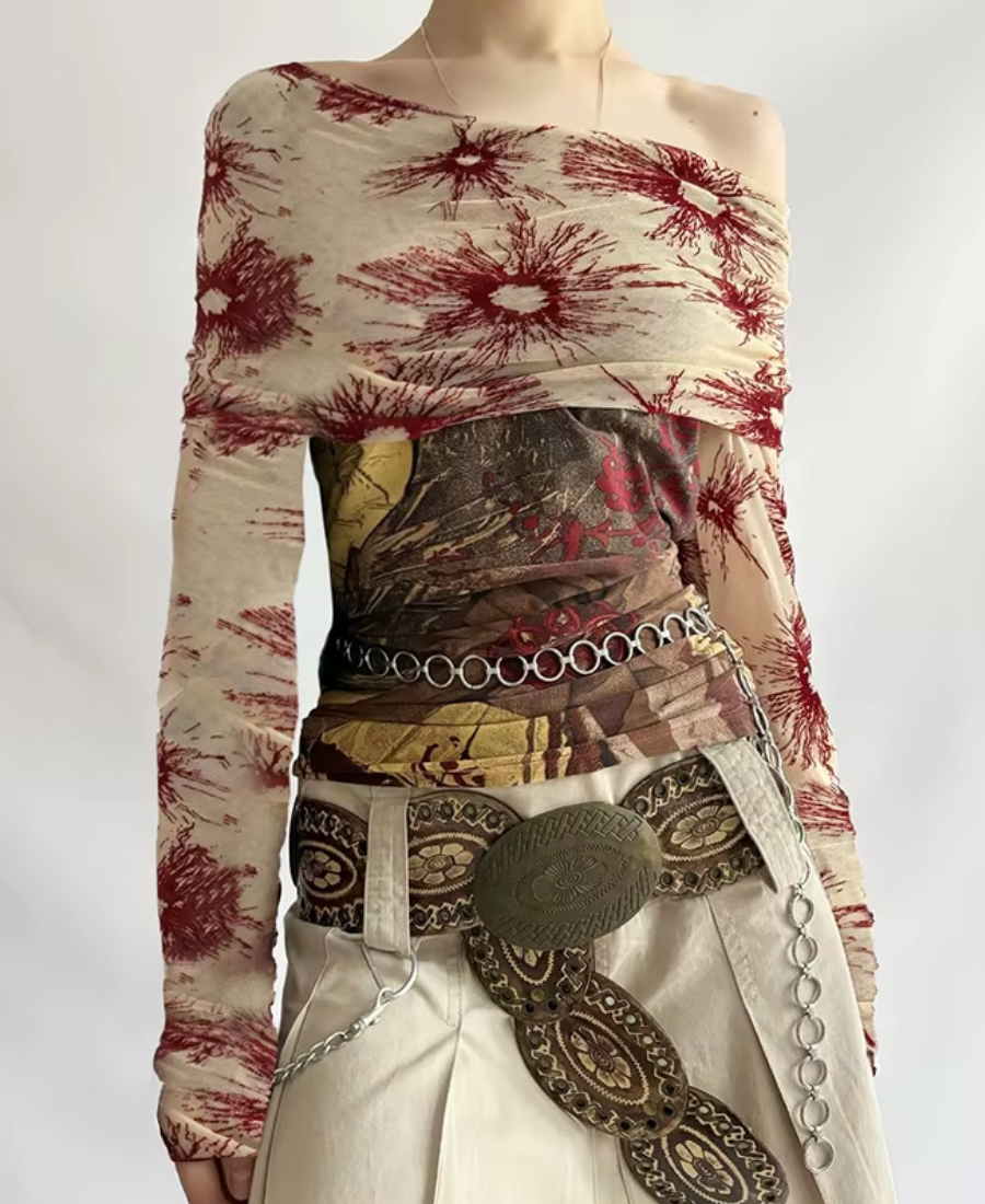 Calestial Vintage Elbise