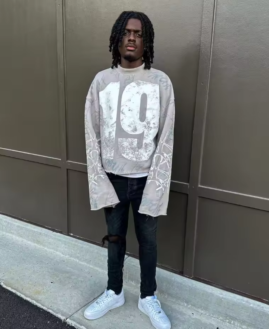 Number "19" Premium Long Tee