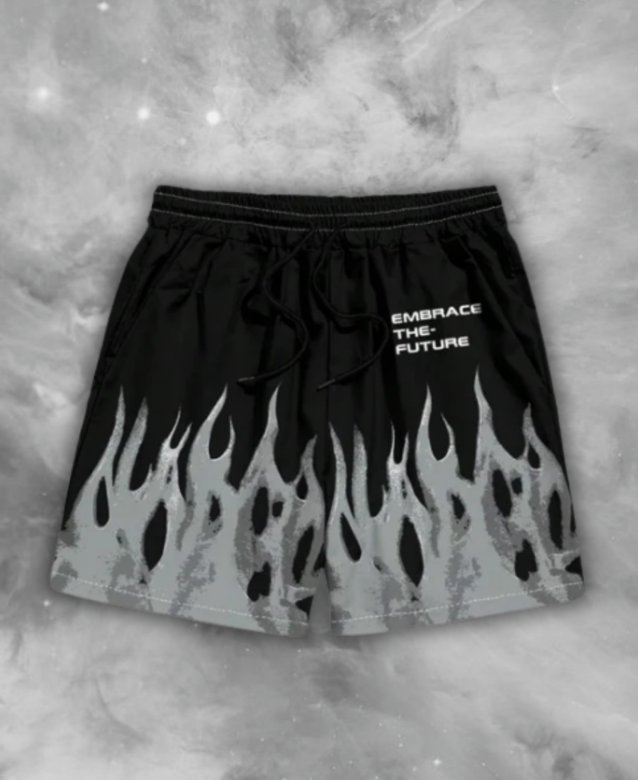 Future Flames Şort