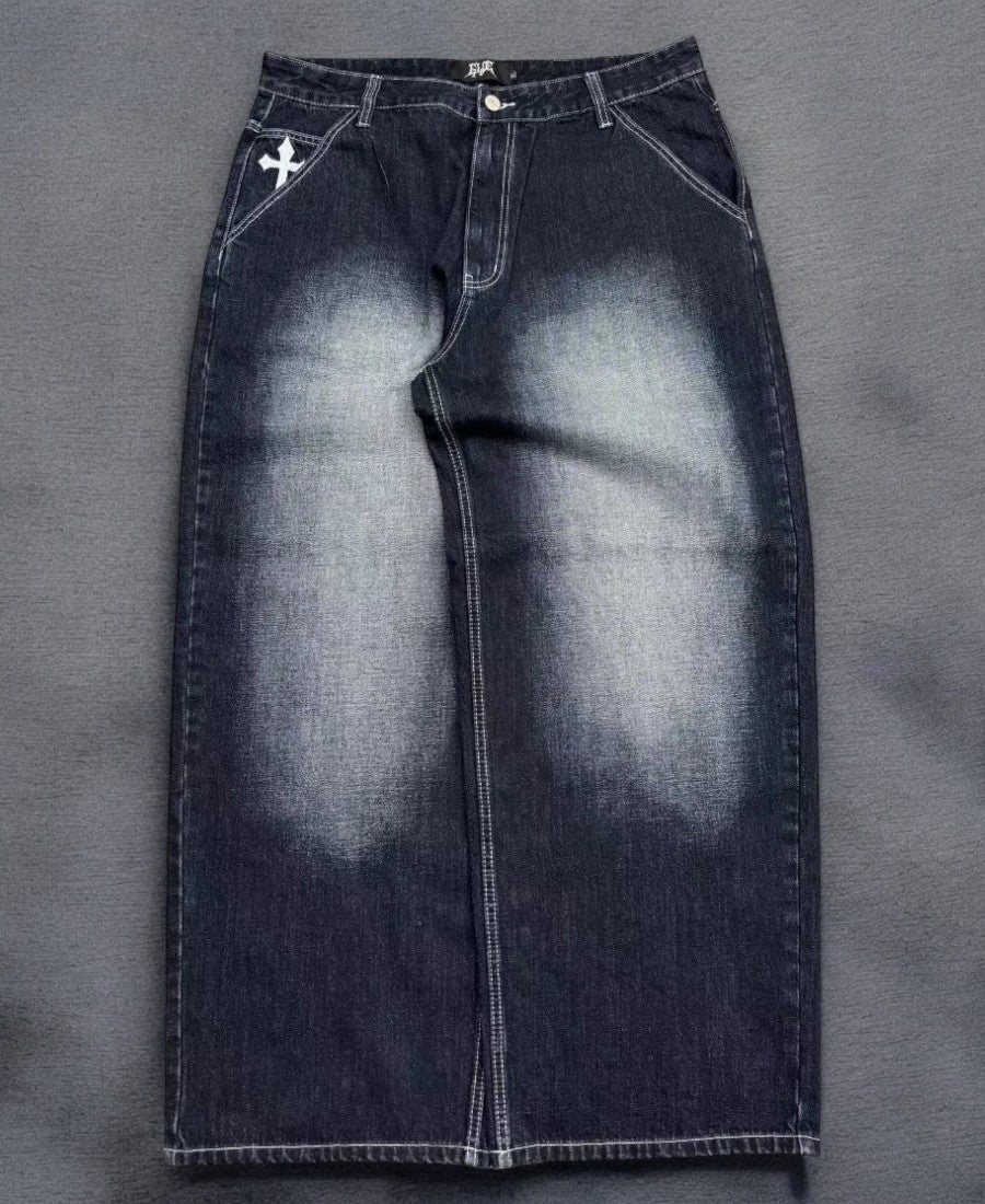 Crosser Acid Baggy Pants