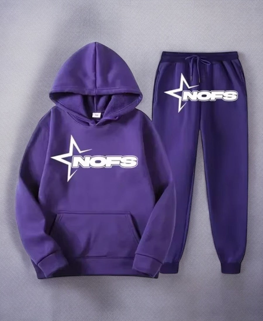 None Of Us Hoodie Set