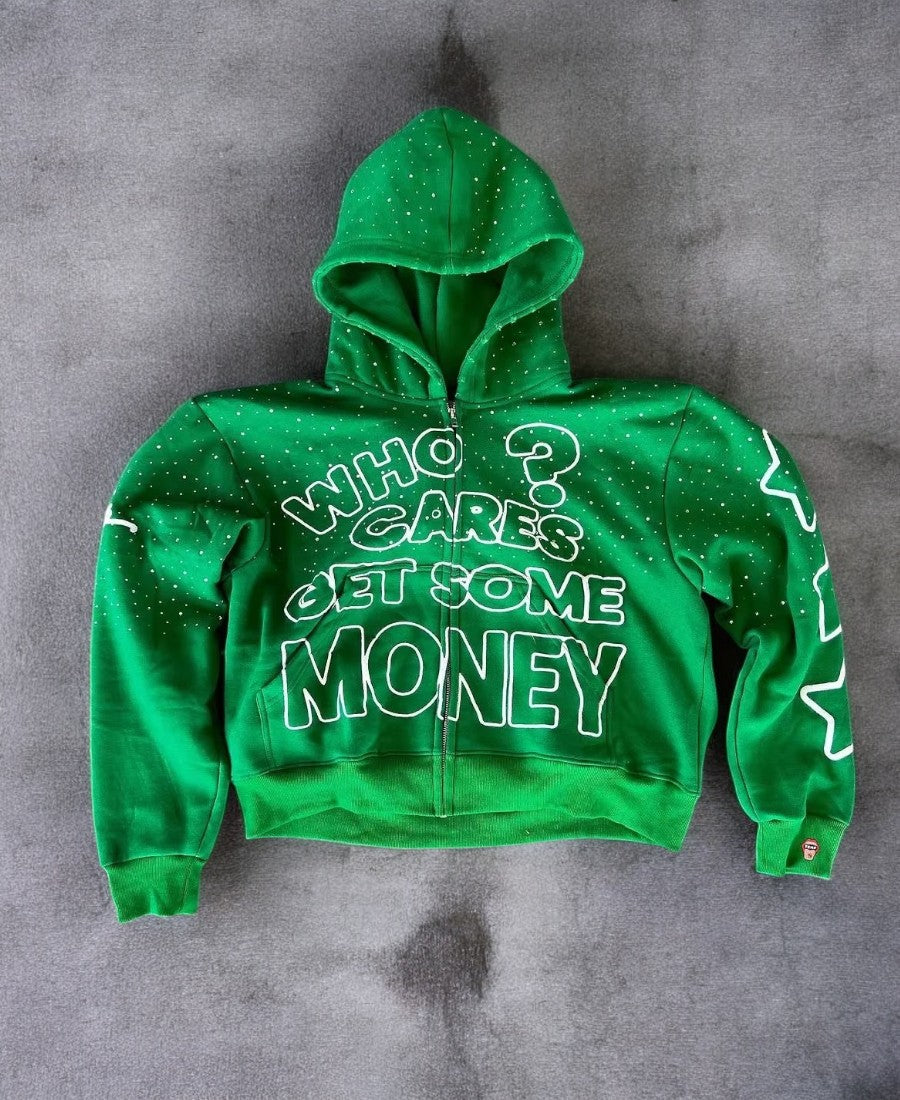 Get Some Money Zip-Up Hoodie