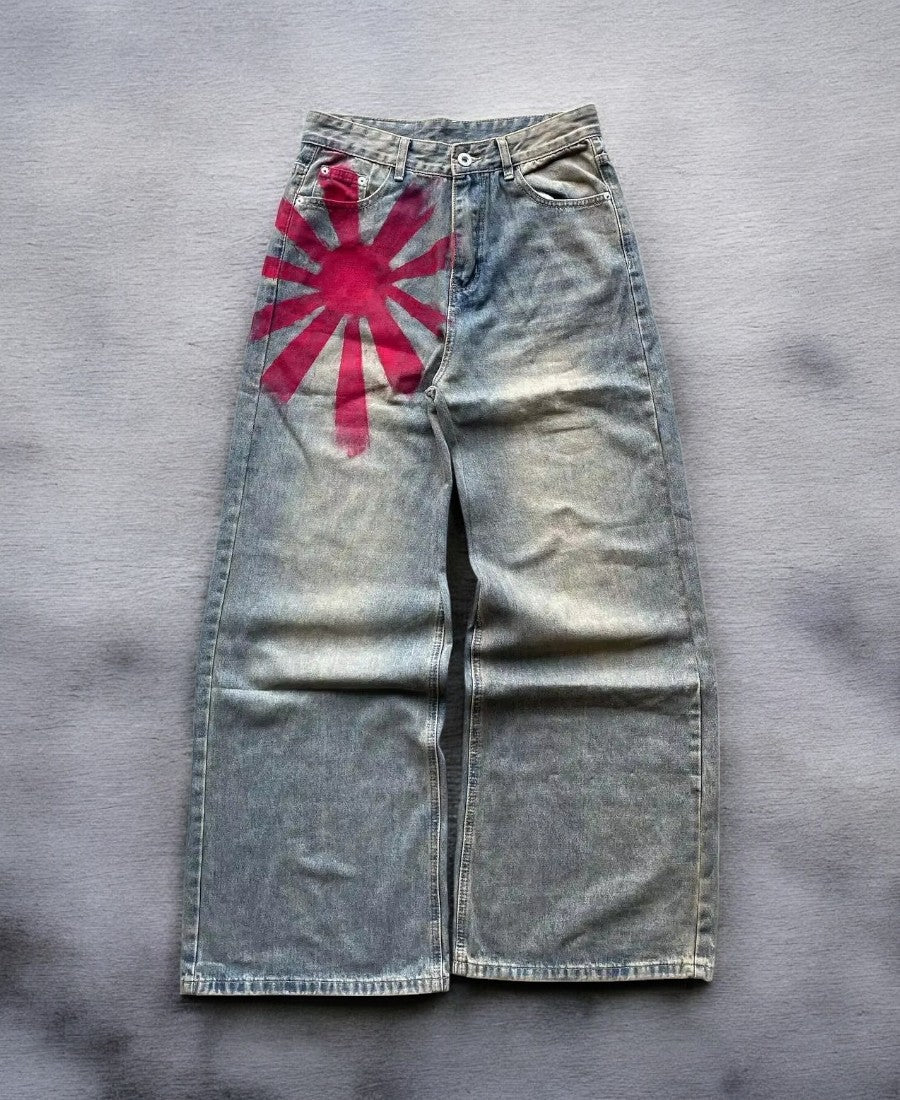 Rising Sun Baggy Pants