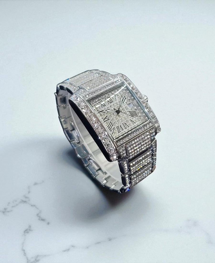 Iced Premium Square Saat