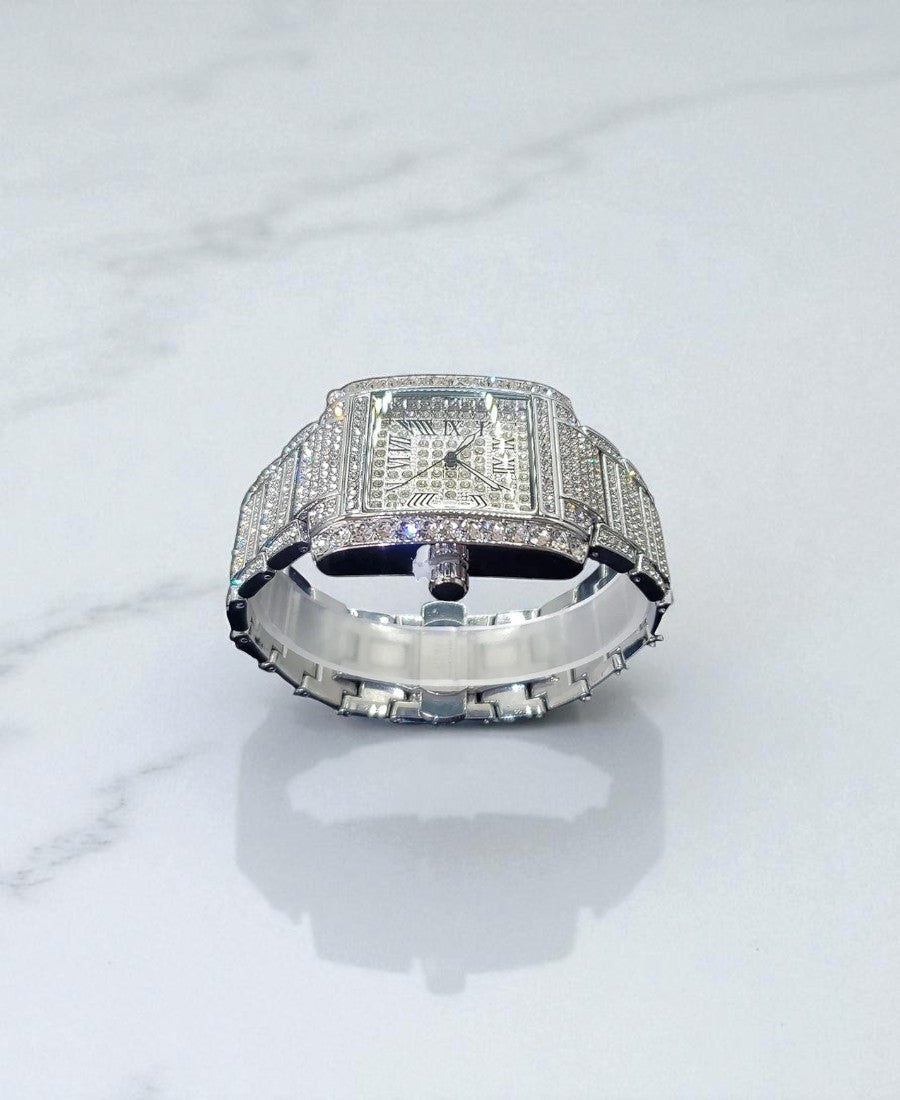 Iced Premium Square Saat