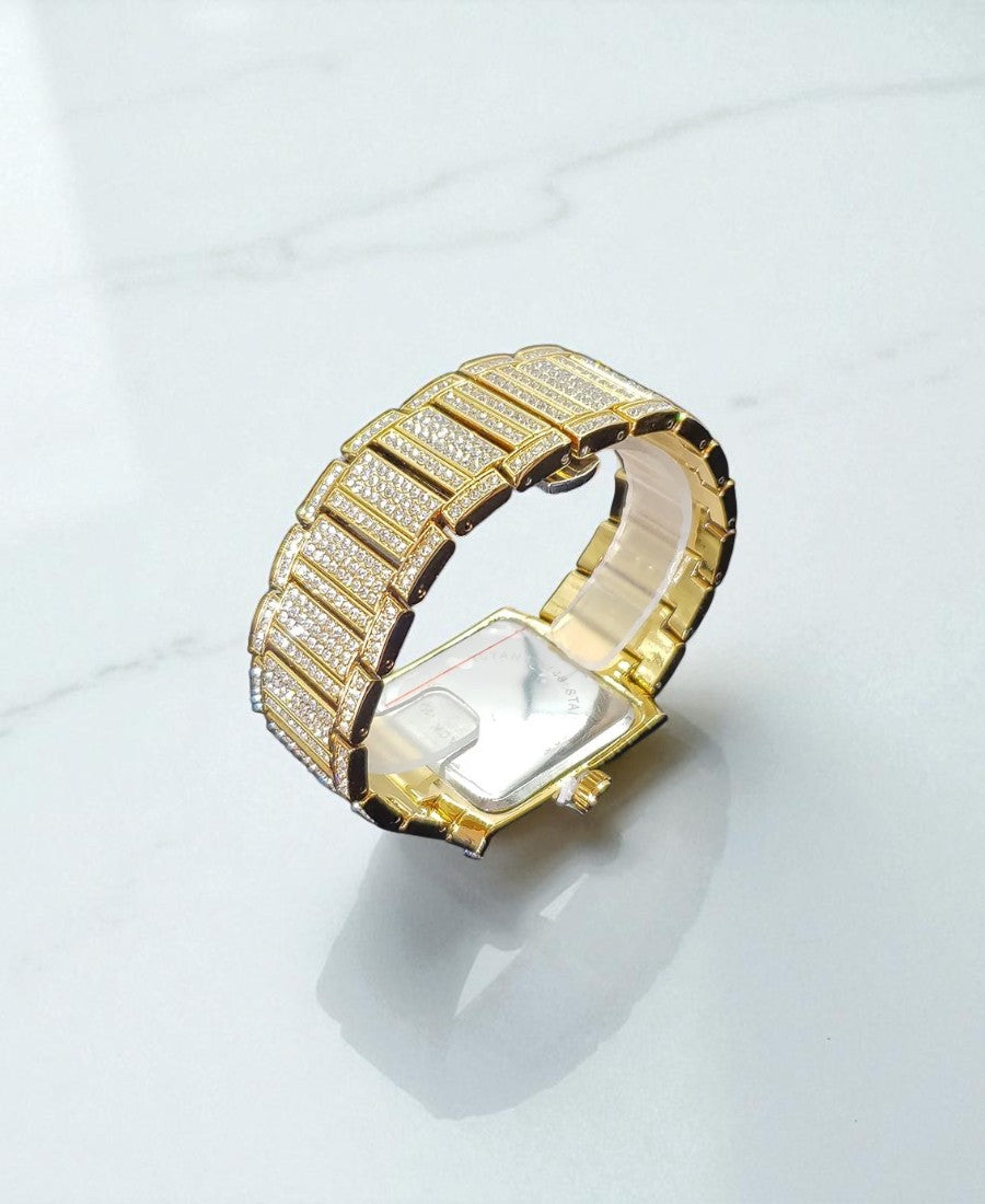 Iced Premium Square Saat