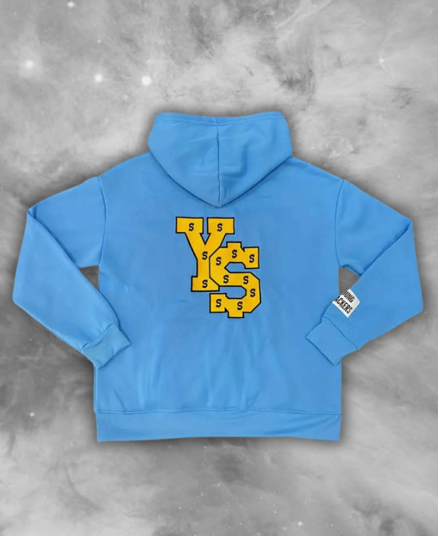 Stackers Warning Zip-Up Hoodie